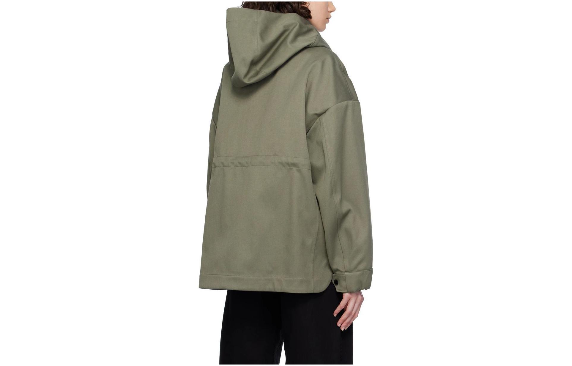 (Women) Canada Goose Olivine Zip-Up Jacket  Loose Fit Grey with Embroidered Logo. 4853W-1664 圖 3