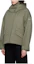 Shop (Women) Canada Goose Olivine Zip-Up Jacket Loose Fit Grey with Embroidered Logo. 4853W-1664