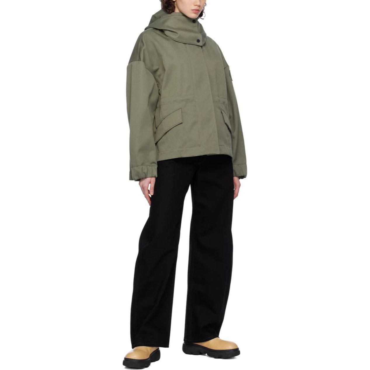 (Women) Canada Goose Olivine Zip-Up Jacket  Loose Fit Grey with Embroidered Logo. 4853W-1664 圖 5