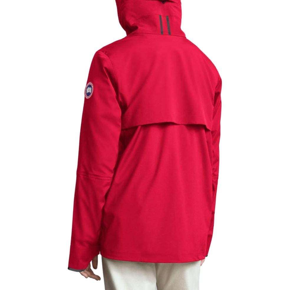 (Women) Canada Goose Pacifica Red Windproof Waterproof Hooded Jacket 5612LD-406 圖 4