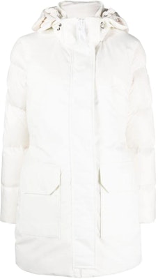 (W) Canada Goose Paradigm Trillium Chaqueta Larga Blanca Impermeable y Cortavientos. 6661WW-433 Order (W) Canada Goose Paradigm Trillium Chaqueta Larga Blanca Impermeable y Cortavientos. 6661WW-433