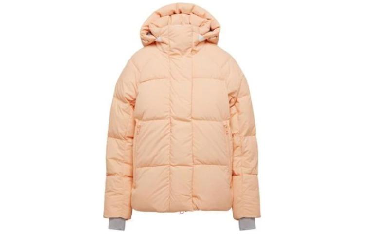 Order (W) Canada Goose Pasteles Etiqueta Negra Chaqueta Corta Acolchada Naranja Neblina. 2602LB1-1387