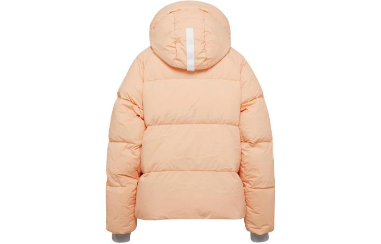 Lookbook (W) Canada Goose Pasteles Etiqueta Negra Chaqueta Corta Acolchada Naranja Neblina. 2602LB1-1387