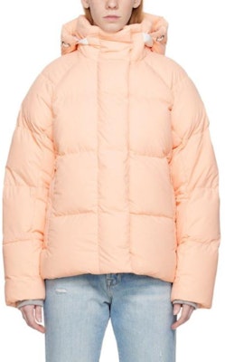 (W) Canada Goose Pasteles Etiqueta Negra Chaqueta Corta Acolchada Naranja Neblina. 2602LB1-1387 Shop (W) Canada Goose Pasteles Etiqueta Negra Chaqueta Corta Acolchada Naranja Neblina. 2602LB1-1387