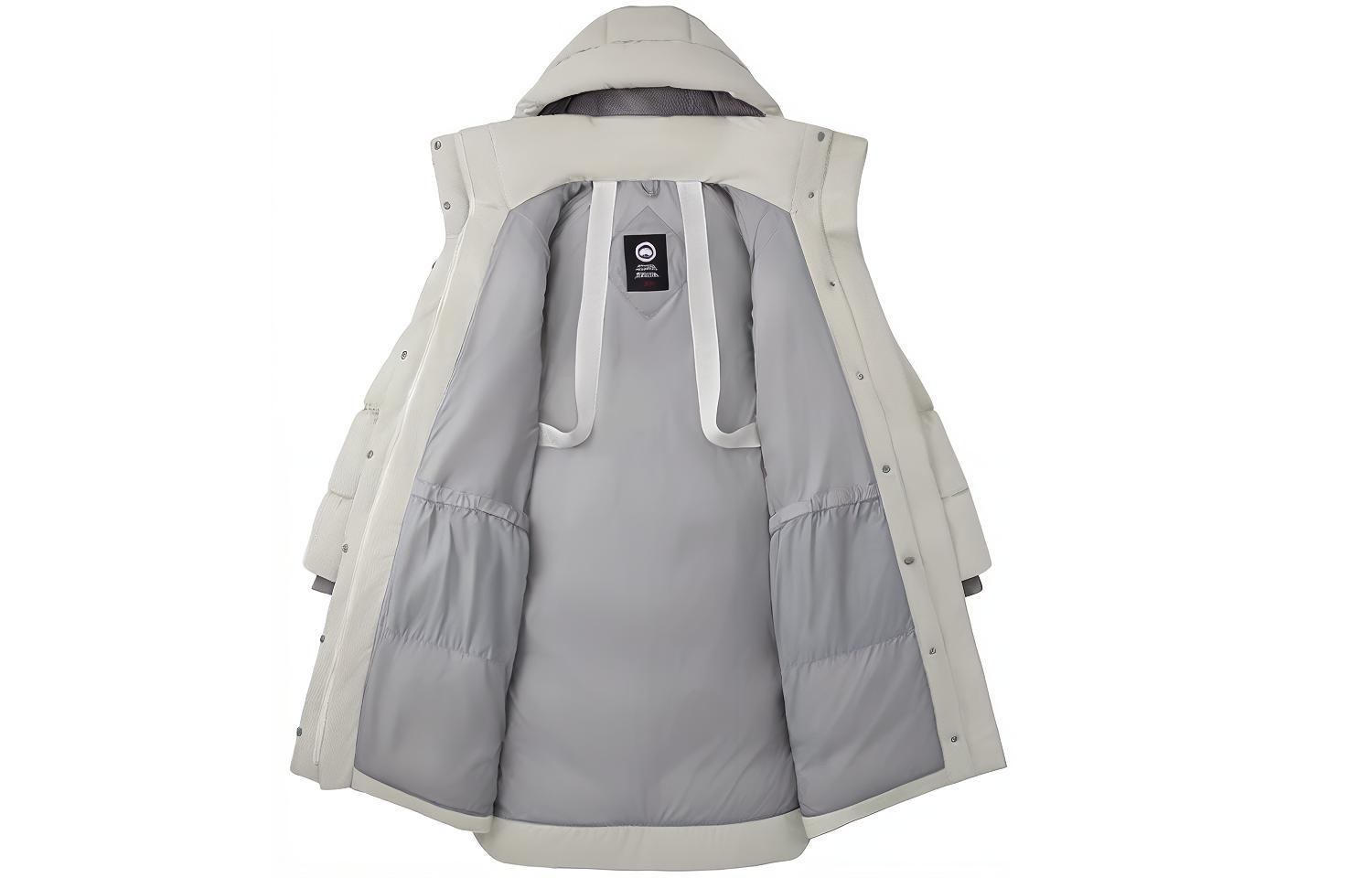 (Women) Canada Goose Pastels Byward White Label Winter Long Puffer Jacket White 2610LB1-433 圖 3