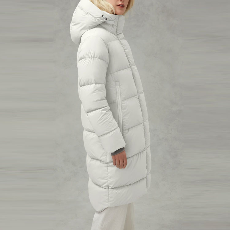 (Women) Canada Goose Pastels Byward White Label Winter Long Puffer Jacket White 2610LB1-433 圖 7