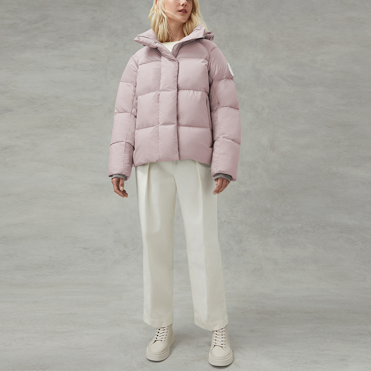 (Women) Canada Goose PASTELS Junction Puffer Parka White Winter Jacket 2602LB1-433 圖 3