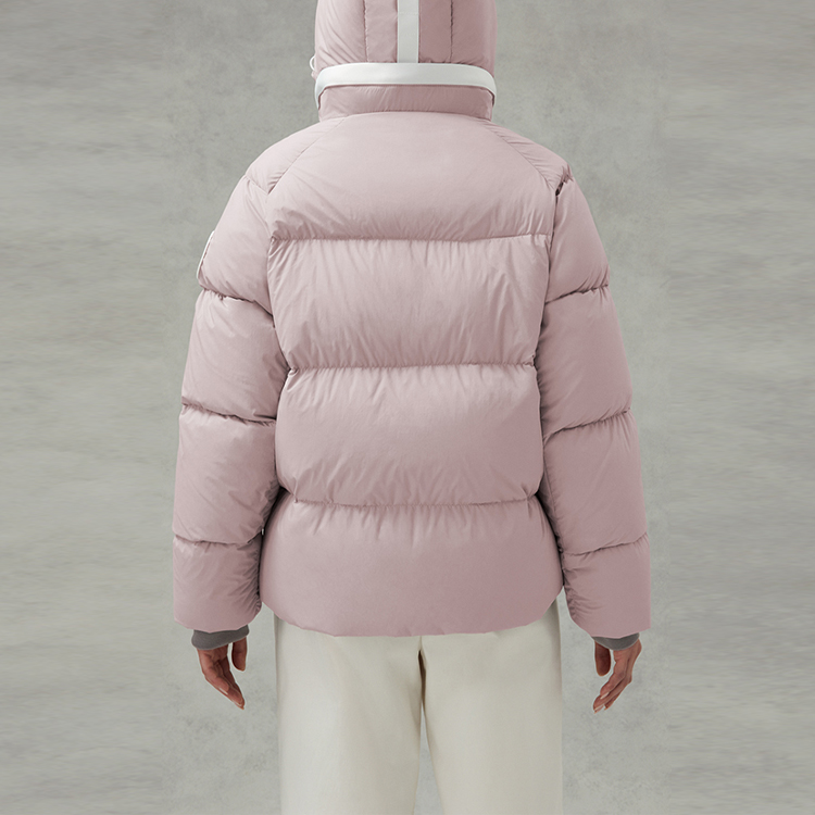 (Women) Canada Goose PASTELS Junction Puffer Parka White Winter Jacket 2602LB1-433 圖 4