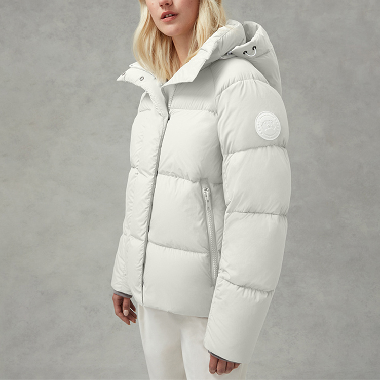 (Women) Canada Goose PASTELS Junction Puffer Parka White Winter Jacket 2602LB1-433 圖 5