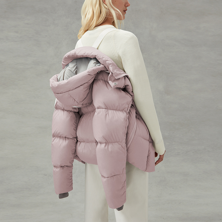 (Women) Canada Goose PASTELS Junction Puffer Parka White Winter Jacket 2602LB1-433 圖 7