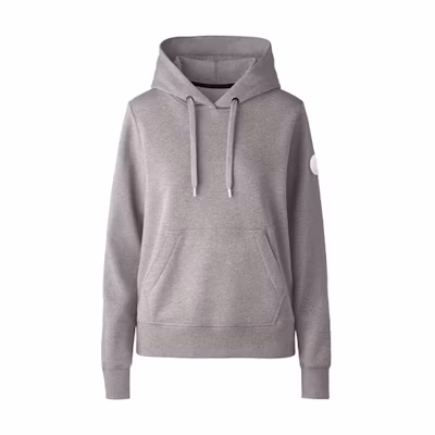 (Women) Canada Goose Pastels Muskoka Pullover Hoodie Moonstone Grey. 7403L1-439