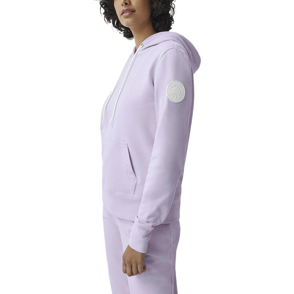 Purchase (Women) Canada Goose Pastels Muskoka Pullover Hoodie Women’s Light Purple. 7403L1-1255