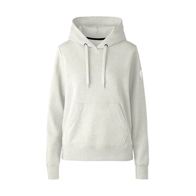(Women) Canada Goose PASTELS Muskoka White Hoodie Pullover 7403L1-433