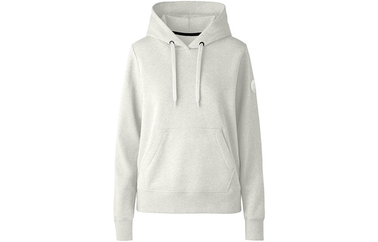 (Women) Canada Goose PASTELS Muskoka White Hoodie Pullover 7403L1-433 圖 2