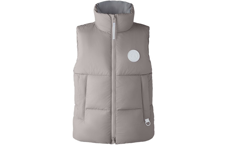 Order (W) Chaleco de plumas mujer Canada Goose Serie Pasteles con logo y cuello alto. 2614MB1-439