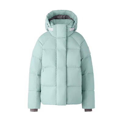 (Women) Canada Goose Pastels Short Puffer Jacket Waterproof Blue Down Parka. 2602LB1-463