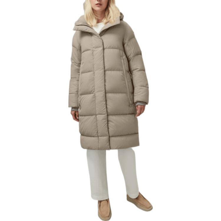 (Women) Canada Goose Pastels White Label Long Puffer Parka Coat Light Grey. 2610LB1-432 圖 4