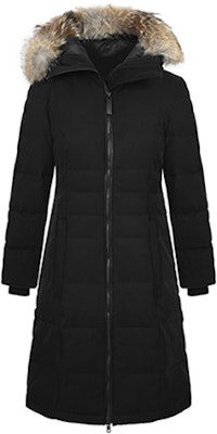 (W) カナダグース ペンビナ ブラック フード付き 冬用ダウンジャケット 2573L-61 Order (W) カナダグース ペンビナ ブラック フード付き 冬用ダウンジャケット 2573L-61