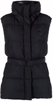 (Women) Canada Goose Rayla Black Label Logo Patch Hooded Vest - Black. 8813W-61 (Women) Canada Goose Rayla Black Label Logo Patch Hooded Vest - Black. 8813W-61