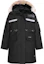 Order (Women) Canada Goose Red Label Black Hooded Parka Down Jacket 8501L-61