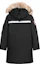 Lookbook (Women) Canada Goose Red Label Black Hooded Parka Down Jacket 8501L-61