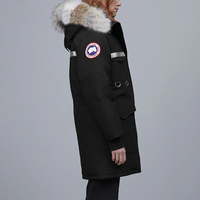 (Women) Canada Goose Red Label Black Hooded Parka Down Jacket 8501L-61 Details for (Women) Canada Goose Red Label Black Hooded Parka Down Jacket 8501L-61