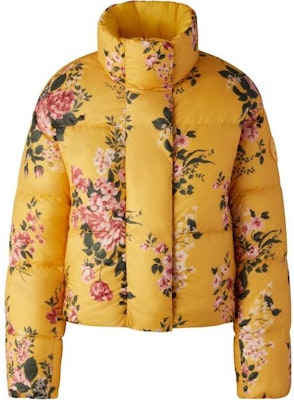 (Women) Canada Goose Reformation FW22 Floral Print Short Down Jacket Yellow Women 1090WRE-1493 Order (Women) Canada Goose Reformation FW22 Floral Print Short Down Jacket Yellow Women 1090WRE-1493