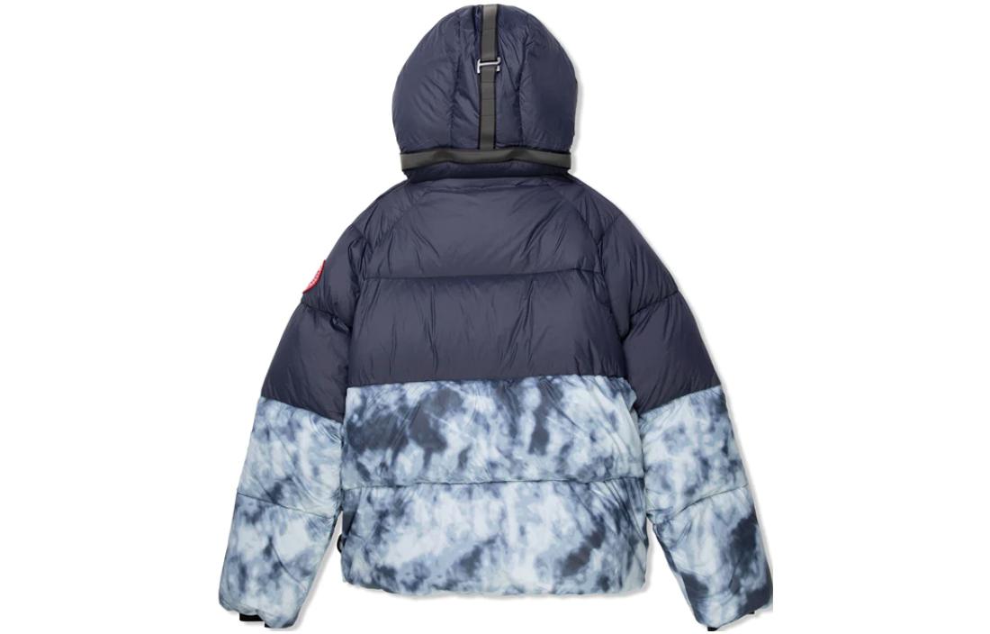 Lookbook (Women) Canada Goose Regeneration FW22 Junction Red Label Colorblock Down Jacket Women. 2602W1-1306