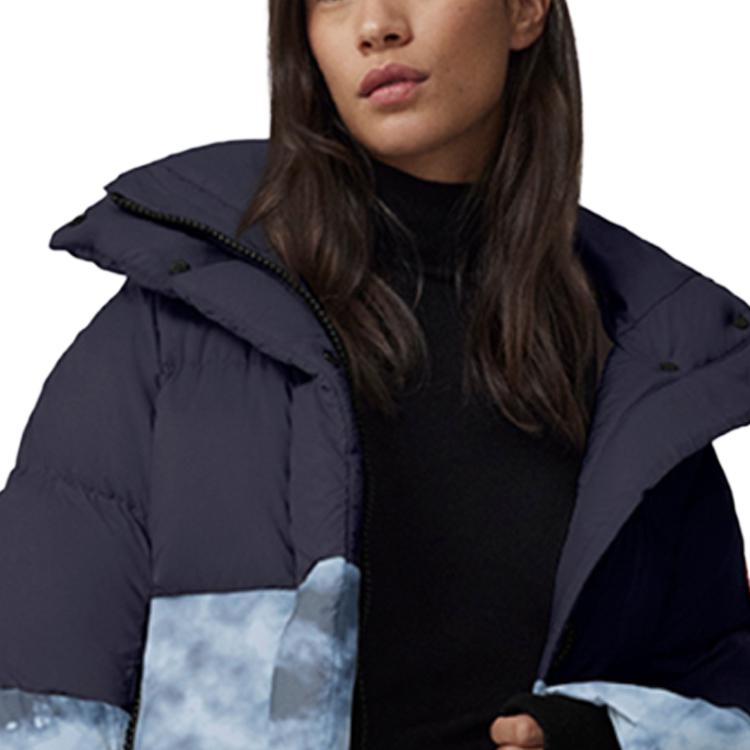 Purchase (Women) Canada Goose Regeneration FW22 Junction Red Label Colorblock Down Jacket Women. 2602W1-1306