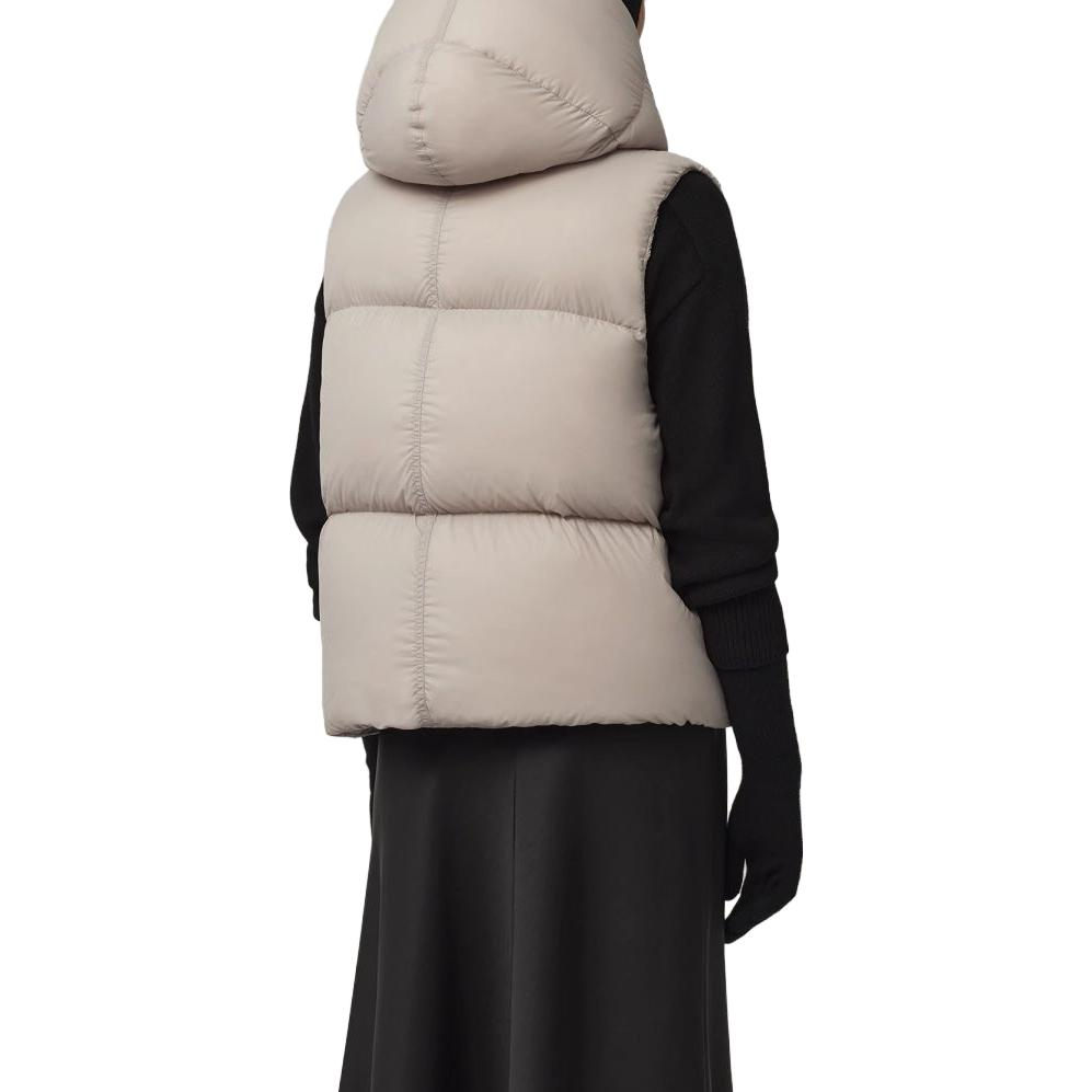 Purchase (W) Canada Goose Rhoda Jaket Tanpa Lengan Berhud Warna Solid 4831W-432