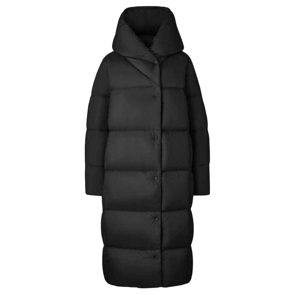 (Women) Canada Goose Rhoda FW23  Long Black Down Jacket - Waterproof & Windproof 4827W-61