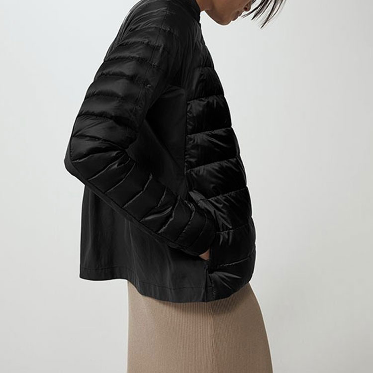 (Women) Canada Goose Roncy Black Label  Long Down Jacket Black 2240LB-61 圖 5