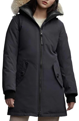 (W) 加拿大鵝Rosemont海軍藍羽絨外套附毛領紅標款 3030L-67 Lookbook (W) 加拿大鵝Rosemont海軍藍羽絨外套附毛領紅標款 3030L-67