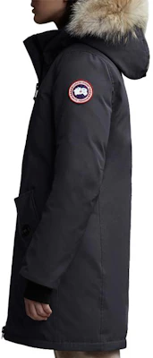 (W) 加拿大鵝Rosemont海軍藍羽絨外套附毛領紅標款 3030L-67 Shop (W) 加拿大鵝Rosemont海軍藍羽絨外套附毛領紅標款 3030L-67