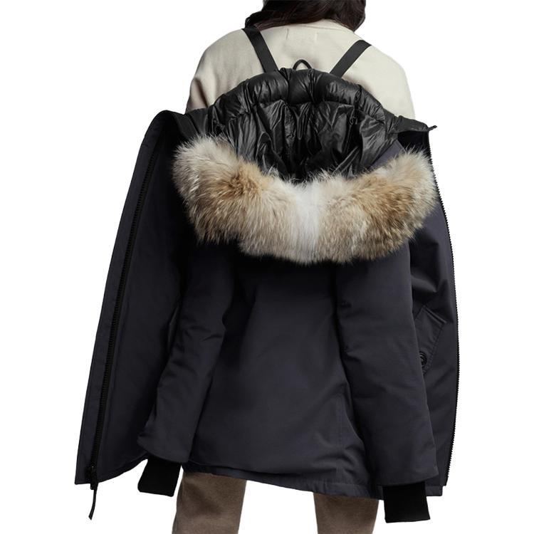 Purchase (W) 加拿大鵝Rosemont海軍藍羽絨外套附毛領紅標款 3030L-67