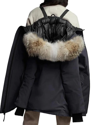 (W) 加拿大鵝Rosemont海軍藍羽絨外套附毛領紅標款 3030L-67 Purchase (W) 加拿大鵝Rosemont海軍藍羽絨外套附毛領紅標款 3030L-67