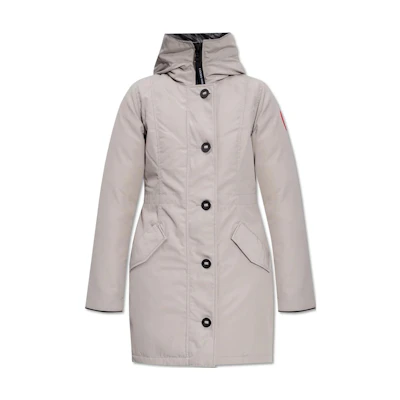 (Women) Canada Goose Rossclair Colorblock Waterproof Down Parka - Grey. 2580W0-LIMESTONE