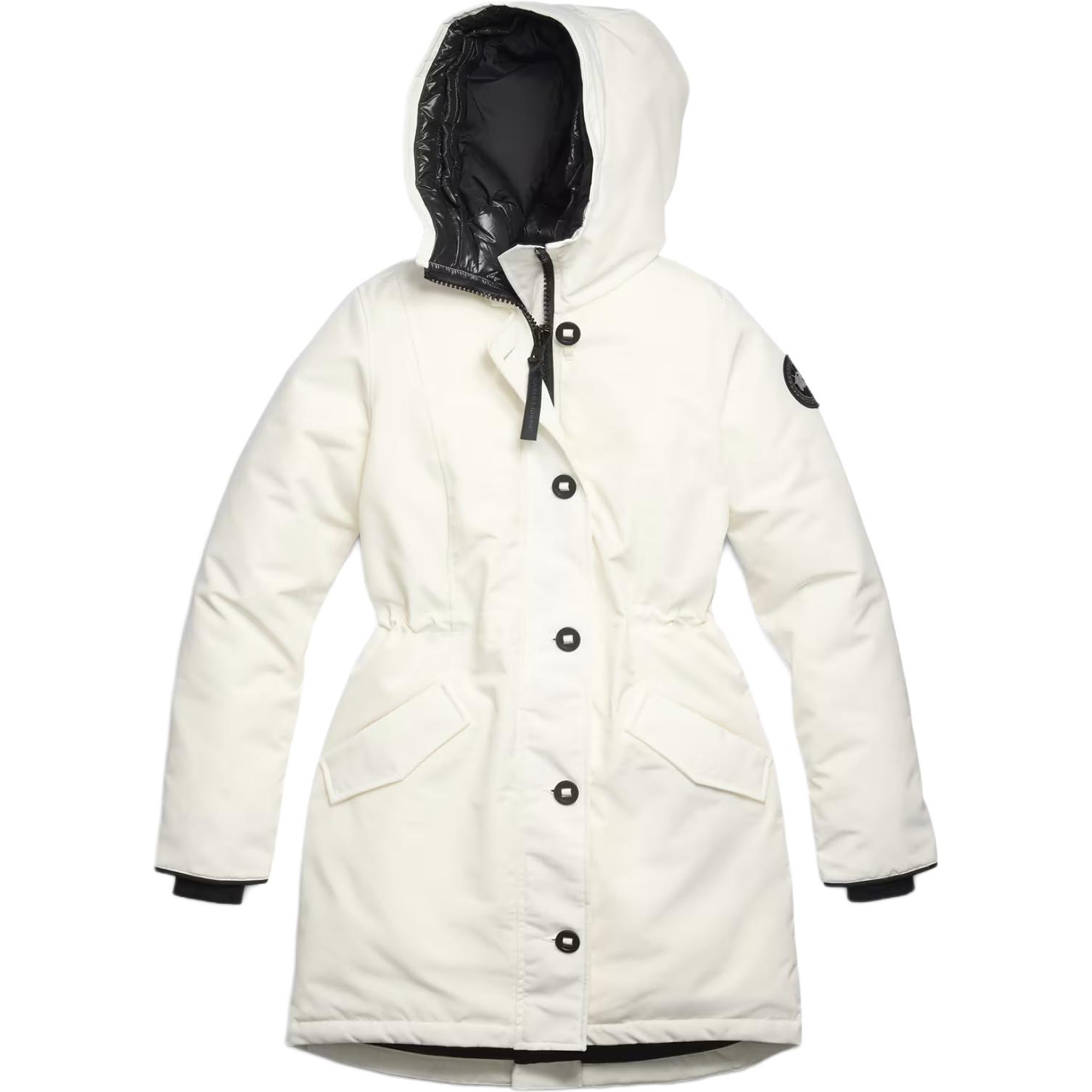 (Women) Canada Goose Rossclair Fusion Fit Parka, Red Label, Dawn White. 2580LA-827