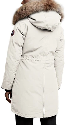 (W) Canada Goose Rossclair Fusion Fit Parka, Etiqueta Roja, Blanco Amanecer. 2580LA-827 Lookbook (W) Canada Goose Rossclair Fusion Fit Parka, Etiqueta Roja, Blanco Amanecer. 2580LA-827