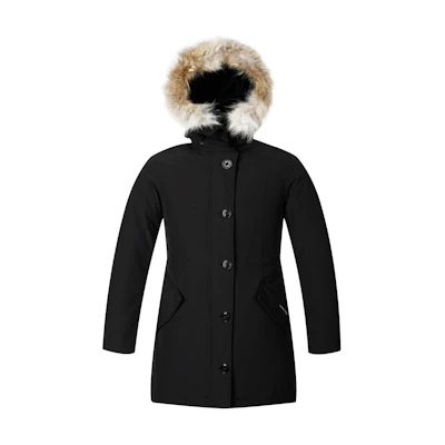 (Women) Canada Goose Rossclair Fusion Fit Parka Red Label Black Jacket 2580LA-61