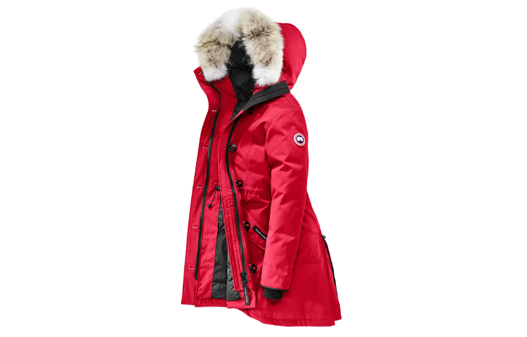 (Women) Canada Goose Rossclair Fusion Fit Parka Red - Waterproof & Down Insulated 2580LA-11