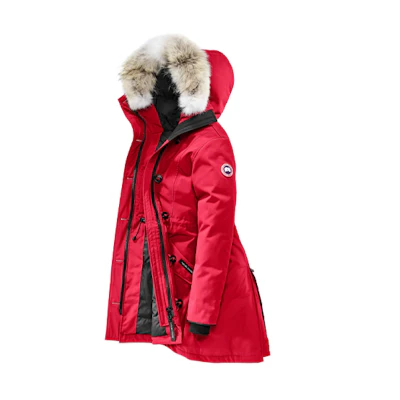 (Women) Canada Goose Rossclair Fusion Fit Parka Red - Waterproof & Down Insulated 2580LA-11