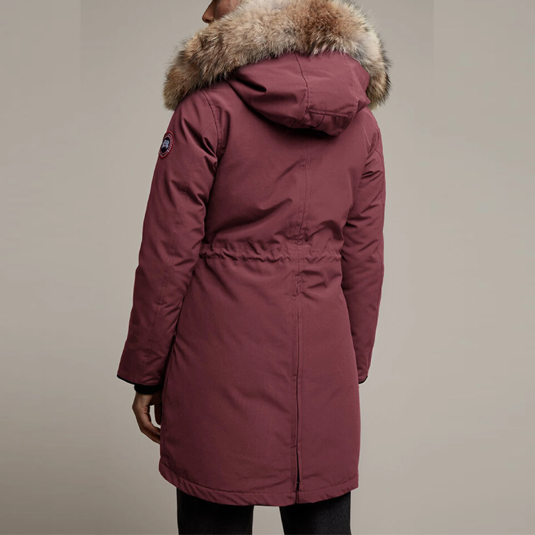 (Women) Canada Goose Rossclair Fusion Fit Red Label Parka Jacket Berry Red 2580LA-810 圖 3