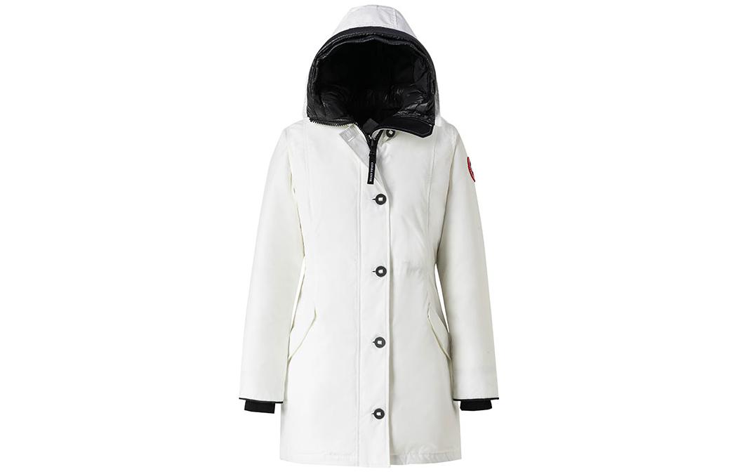 (Women) Canada Goose Rossclair FW22  White Logo Parka Down Jacket. 2580W-433 圖 2