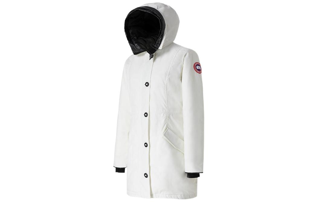 (Women) Canada Goose Rossclair FW22  White Logo Parka Down Jacket. 2580W-433 圖 4