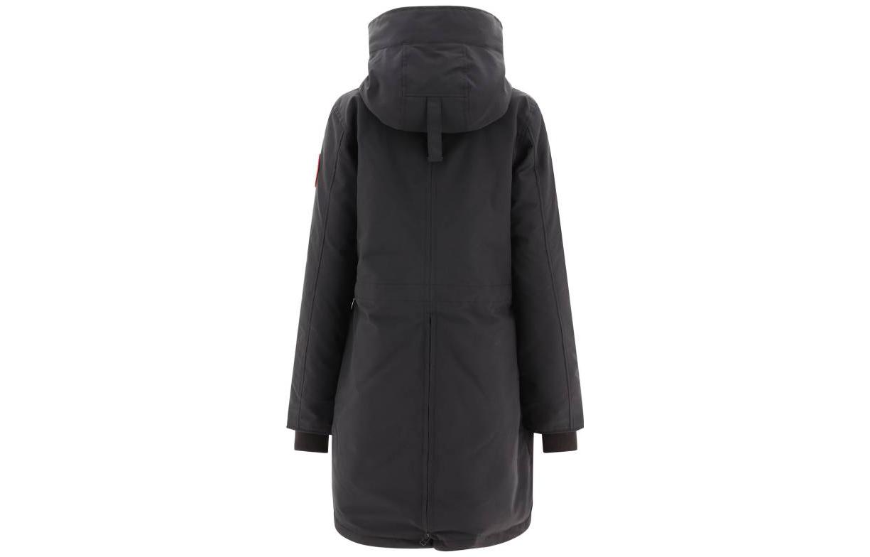 (Women) Canada Goose Rossclair FW23 Black Windproof Waterproof Hooded Jacket 2580W4-761 圖 3