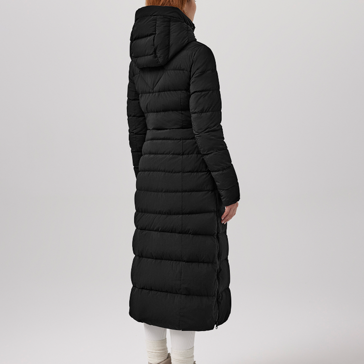 Shop (W) 캐나다구스 로스클레어 여성용 미드랭스 다운 파카 블랙. 2330WB-61