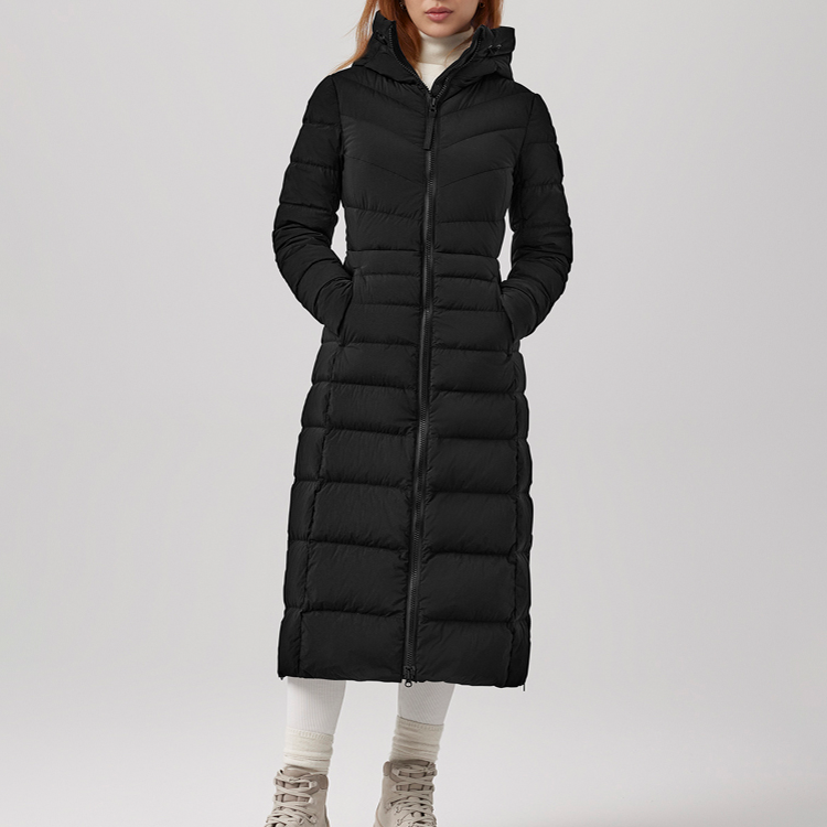 Purchase (W) 캐나다구스 로스클레어 여성용 미드랭스 다운 파카 블랙. 2330WB-61