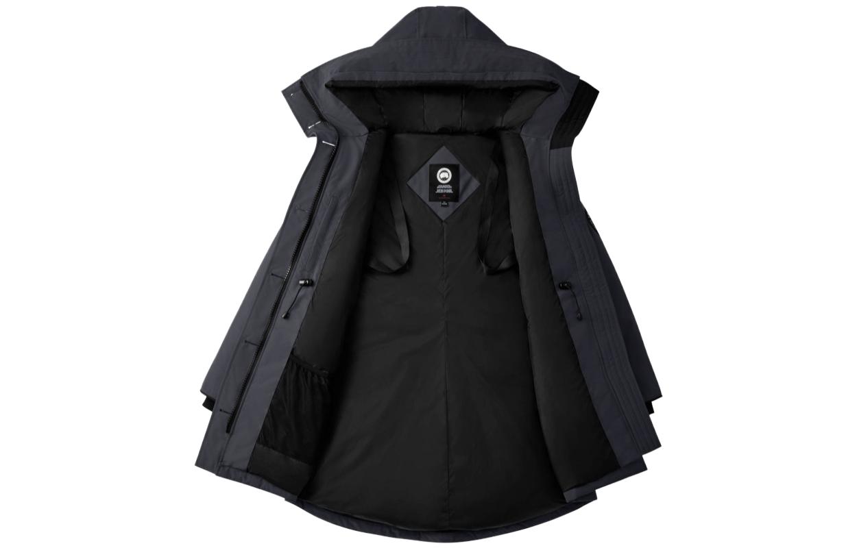 (Women) Canada Goose Rossclair Parka  Navy/Black Detachable Fur Hood Black Label. 2580LB-67 圖 4