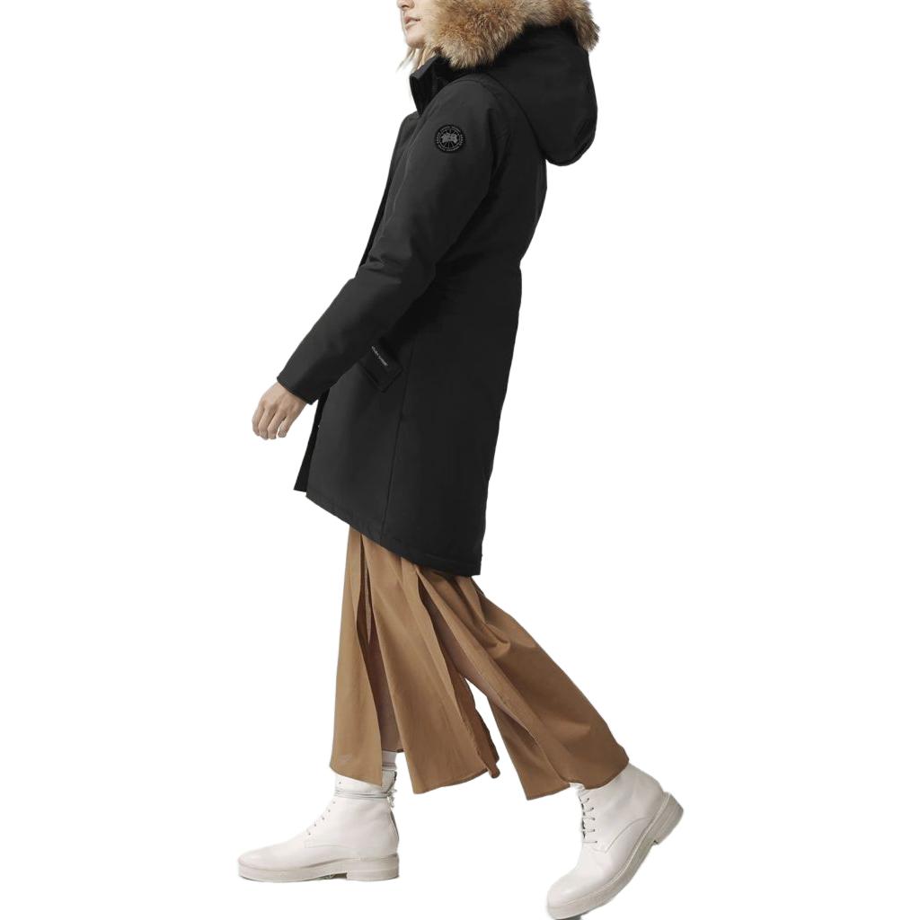 (Women) Canada Goose Rossclair Parka  Navy/Black Detachable Fur Hood Black Label. 2580LB-67 圖 7